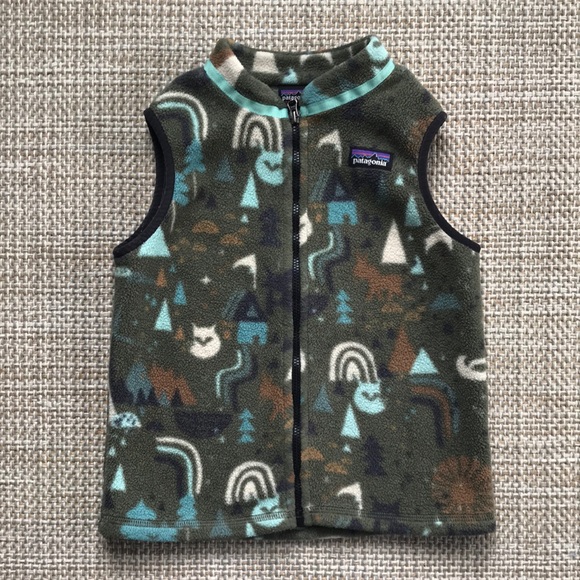 Patagonia Fleece Vest Size 5t 